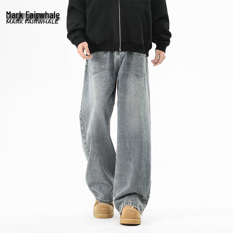 

Мужские джинсы Mark Fairwhale в американском стиле, свободного прямого кроя M
