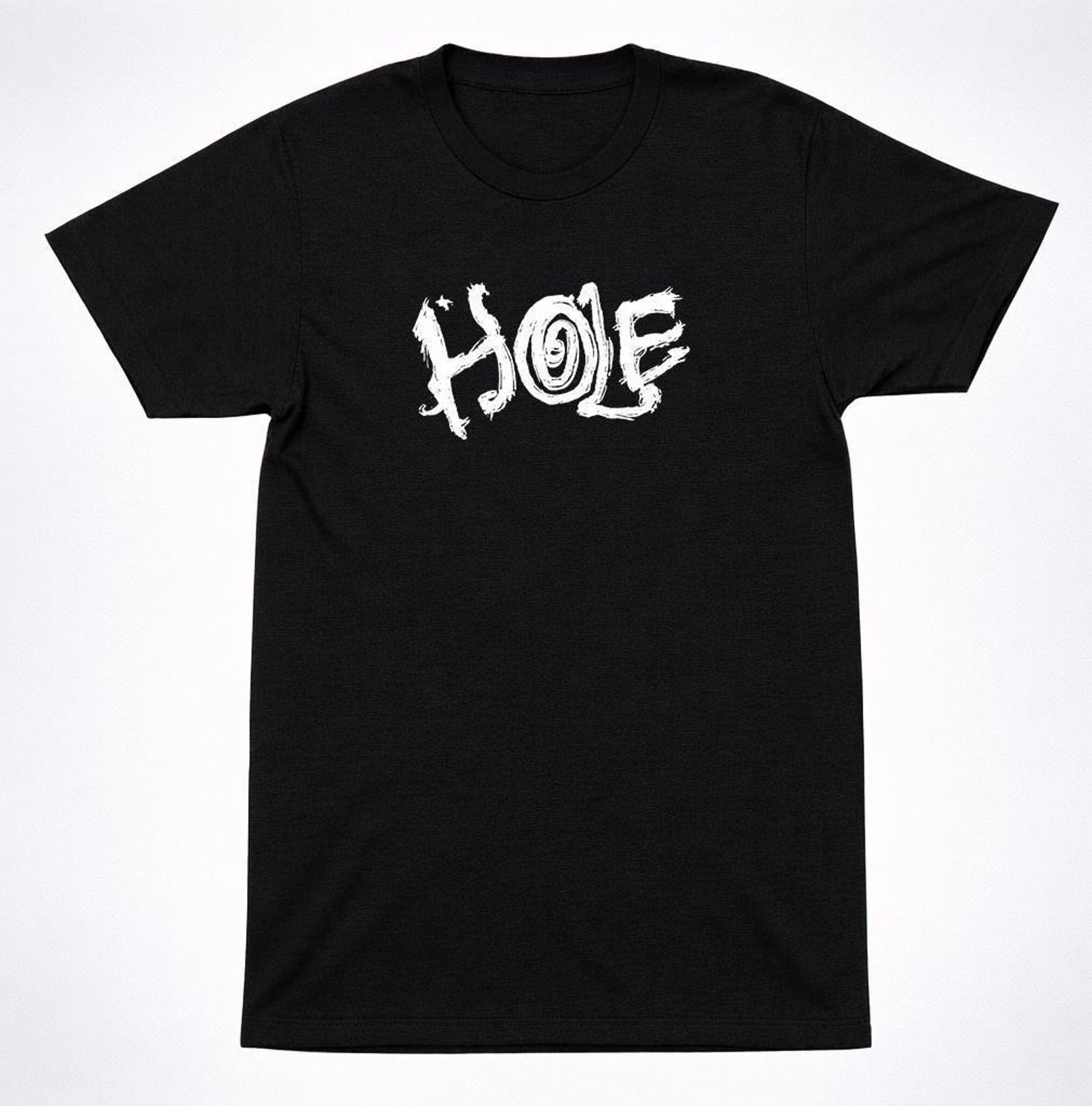 Hole Band Shirt: Classic Messy Logo, 90s Alternative Rock Tee XL