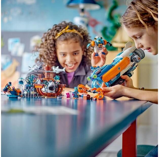 LEGO City 60379 Подводная лодка исследователя морского дна