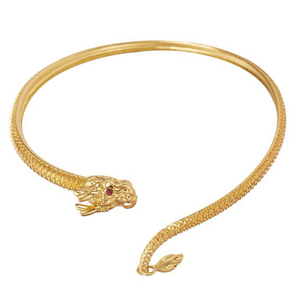 Vintage Dragon Bracelet Jewelry Ornament Comfortable Bracelet with Blessings Dragon Unique Bangle Accessory for Children