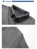 Pull d'hiver doublé polaire pour homme: Chaud Pull Deux-en-Un à Manches Longues pour l'Extérieur, Parfait pour les Pères d'Âge Moyen et les Personnes Âgées.