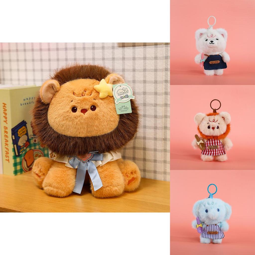 Plush Animal Toy Collection For Kid With Soft Short Plush Material For Playroom Decor