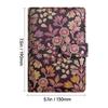 Creative A6 Loose-leaf Notebook with Zipper Bag - Macaron Floral Cash Budget Planner