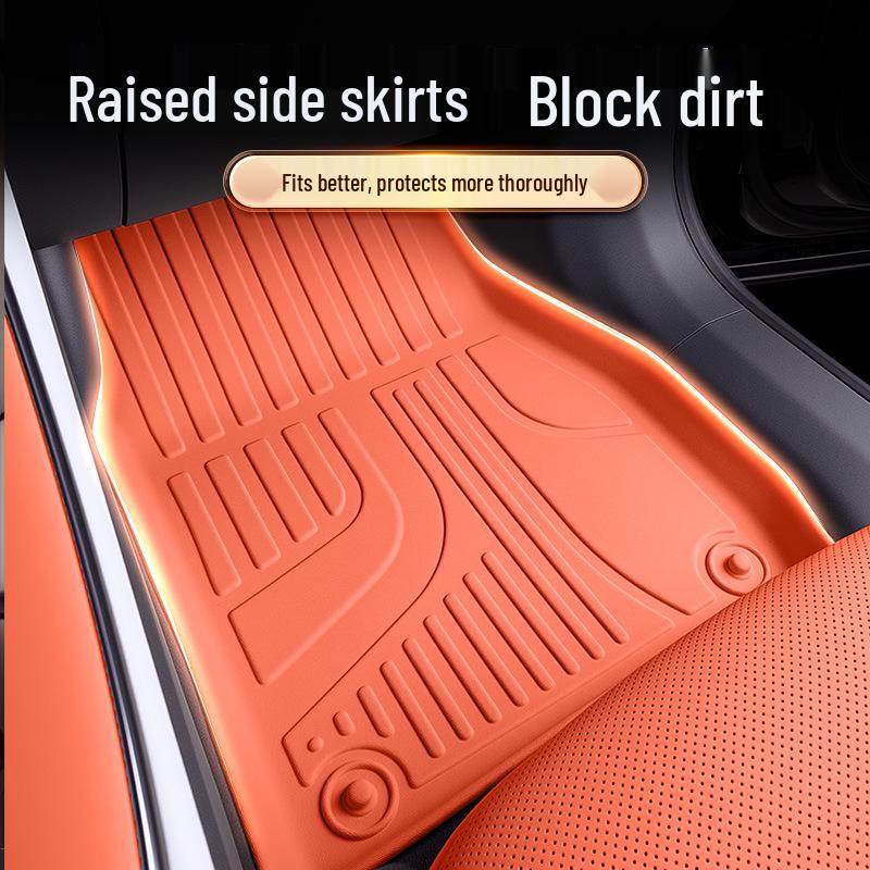 BYD Leopard Titanium 7 TPE Floor Mats 2025 - Complete Interior Car Mat Set