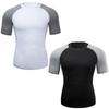 Men's Quick-Dry Short-Sleeve Fitness T-Shirt for Outdoor Sports & Running