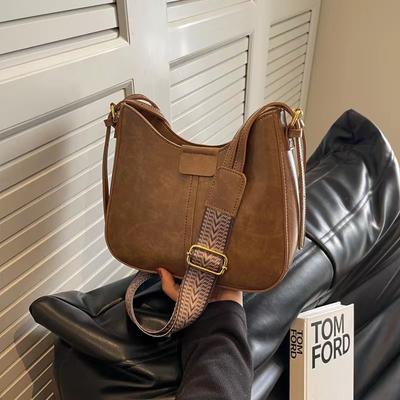 Torba Damska Wysokiej Klasy Moda Szeroki Pasek na Ramię Torba Pod Pachę Duża Pojemność Torba na Ramię