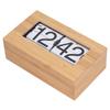 Auto Flip Clock Vintage Retro Large Number Flip Down Desk Table Clock for Home Living Room Office