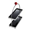 Stainless steel storage rack multi-layer desktop cup holder bathroom living room cosmetics storage rack bathroom shelves  shelf