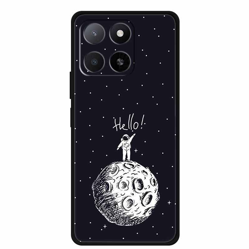 Case For Motorola Edge 60 Pro Case Black Silicone Soft Back Cover For Motorola Edge 60 Fusion 60S Phone Case Protective Shell