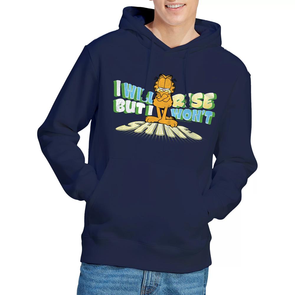 Garfield Mens Rise Not Shine Hoodie