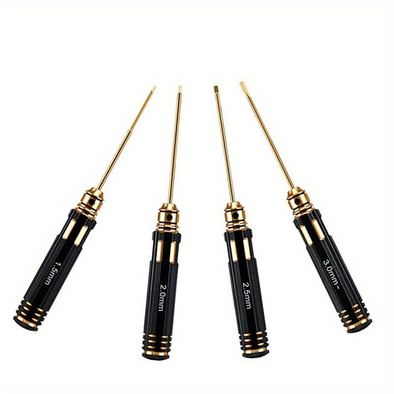 

4шт/комплект из четырех предметов с титановым покрытием, набор из моделей автомобилей, моделей авиации, моделей кораблей, инструменты для внутреннего ремонта из быстрорежущей стали