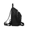 Women's Casual Black Backpack - New Style, Large Capacity, Double Shoulder School Bag