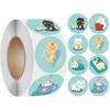 Seals Card Sticker Cute Cartoon Korean Paper X066