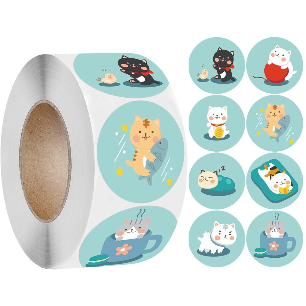 Seals Card Sticker Cute Cartoon Korean Paper X066