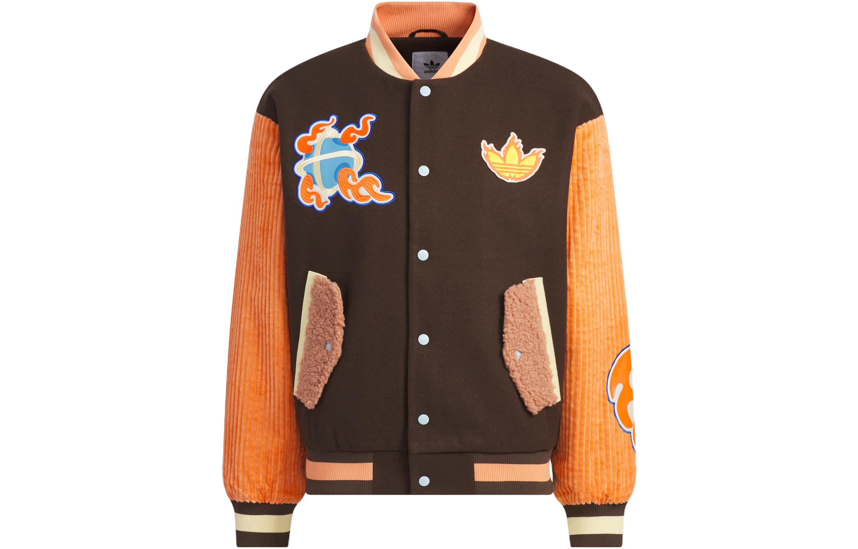 

Adidas Originals Baseball Jacket Unisex Dark Brown HY7247 S