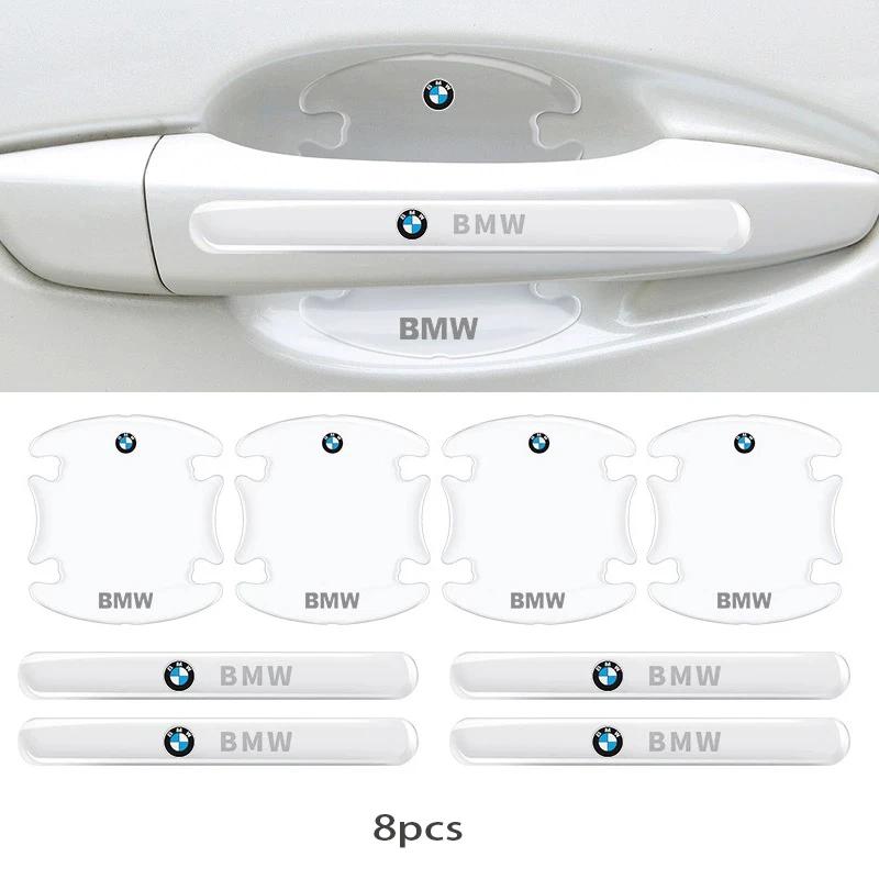 

2025 Hot Car Door Bowl Handle Protector Stickers Transparent Anti-scratch Film For BMW M M3 M5 X1 X3 X5 X6 E90 E91 E92 E93 M3 E6