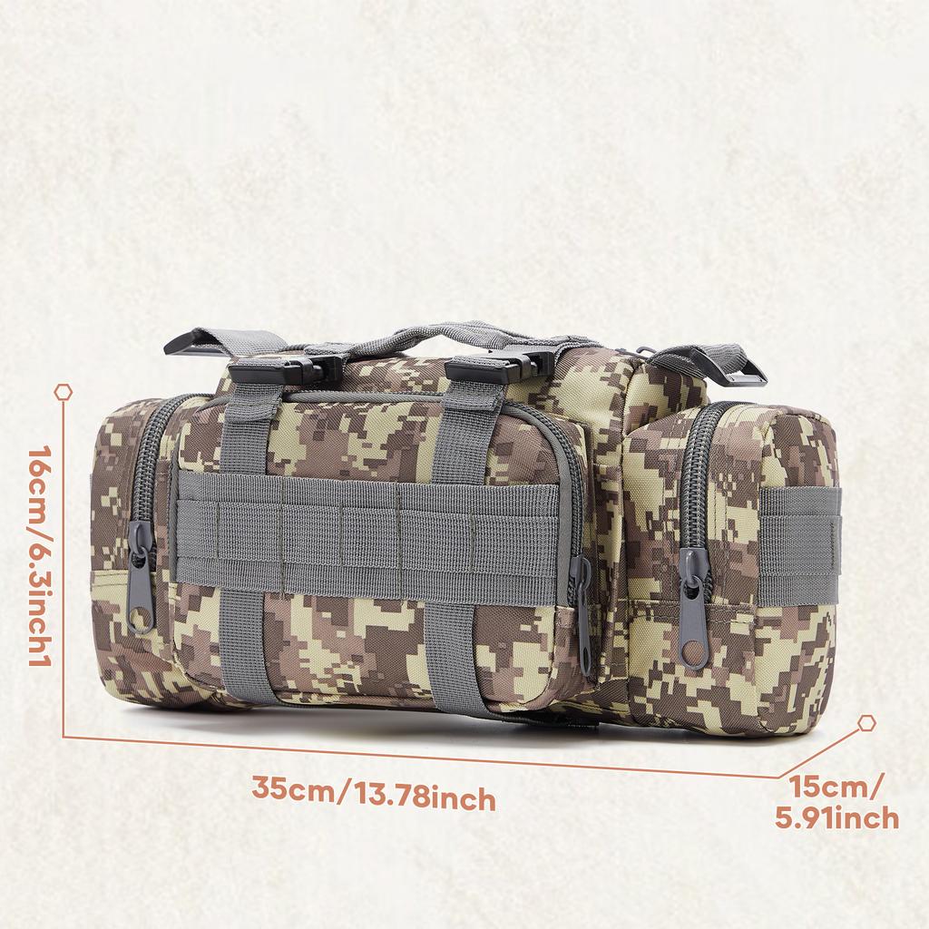 Tactical Shoulder Bag Military Backpack Outdoor Mini Travel Duffle Bag Messenger Bag Small Camouflage Gym Bag Hunting Camping