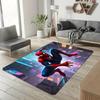 1pz Tappeto MARVEL Spider-Man Adatto per Porte, Soggiorno, Camera da Letto, Cucina, Corridoio e Bagno - Tappeto Rettangolare in Flanella c