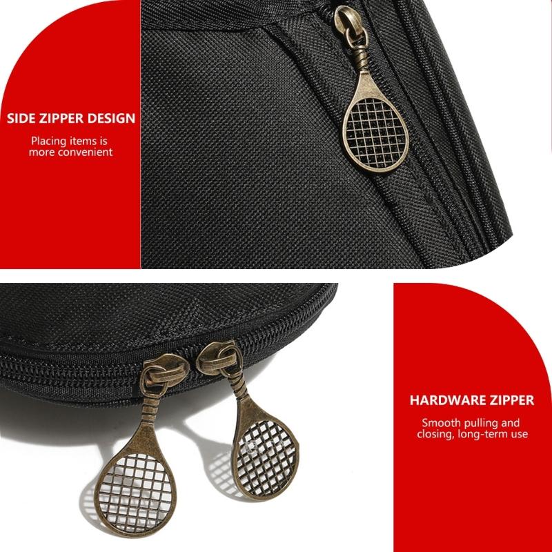 Pickleballs Paddle Cover Paddle Sleeve Zippers Designs Pickleballs Racket Case Pickleballs Racket Bag Racket Storage Bag