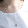BEFORE MOONRISE [Silver 925] Layer Textured Heart Necklace SN204 - 2length