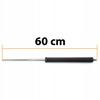 ProClean 60CM - Lanca prosta z gwintem 1/4" zewnętrznym obustronnym | Stal nierdzewna
