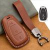 Genuine Leather Key Case Cover Suitable for Chevrolet Tracker Buckle Malibu XL Explorer Volando Pioneer Key Fob Protector