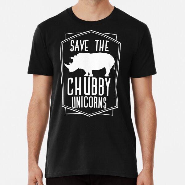 

Save The Chubby Unicorns T-Shirt Funny UnicoT-Shirt S-5XL Best T-Shirt S