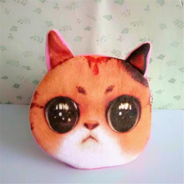 Cat Coin Purse Meow Star Dog Wallet Cute Cartoon Gift Coin Card Bag Key Bag Coin Pouch Clutch Bag Wholesale