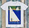 Portofino 1941 Italia Poster di Viaggio Edizione Limitata Maglietta Regalo Divertente M1598