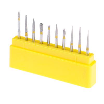 10Pcs of Dental  Bur High Speed FG-105 Ceramic / Polishing Drill