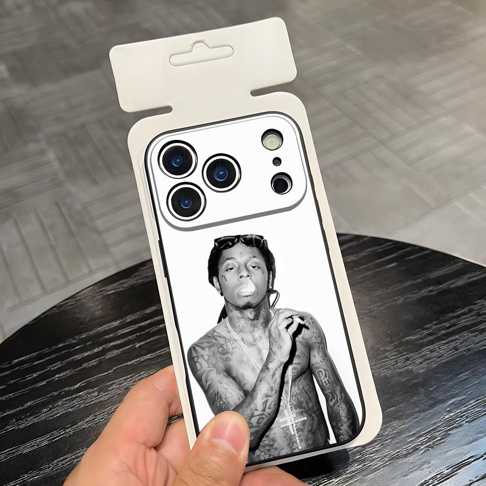 

Lil Rapper W-Wayne Phone Case For IPhone 17 Air 16 E Pro Max 15 14 13 Mini 12 Pro 11 Max Plus Black Soft Shell iPhone 16e