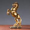 European Victory Horse Resin Statue, Elegant Animal Figurine for Living Room Cabinet, Office Desk Home Decor Ornament Gift