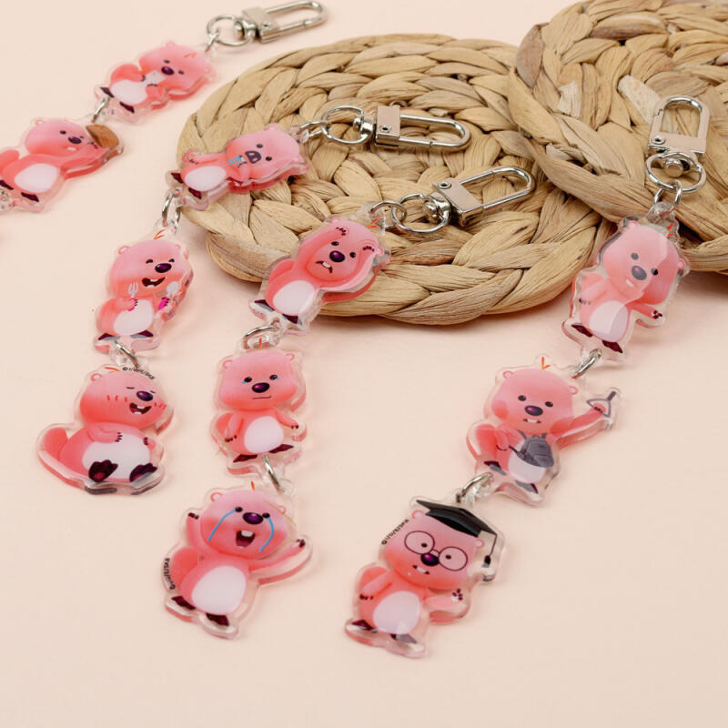 Zanmanrupi mobile acrylic keyring (10 types)