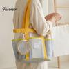 Large Beach Bag Mesh Tote Bag, Family for Toys Women Pouch & Vacation Essentials, Quick Drying Sand-proof Waterproof Storage Travel