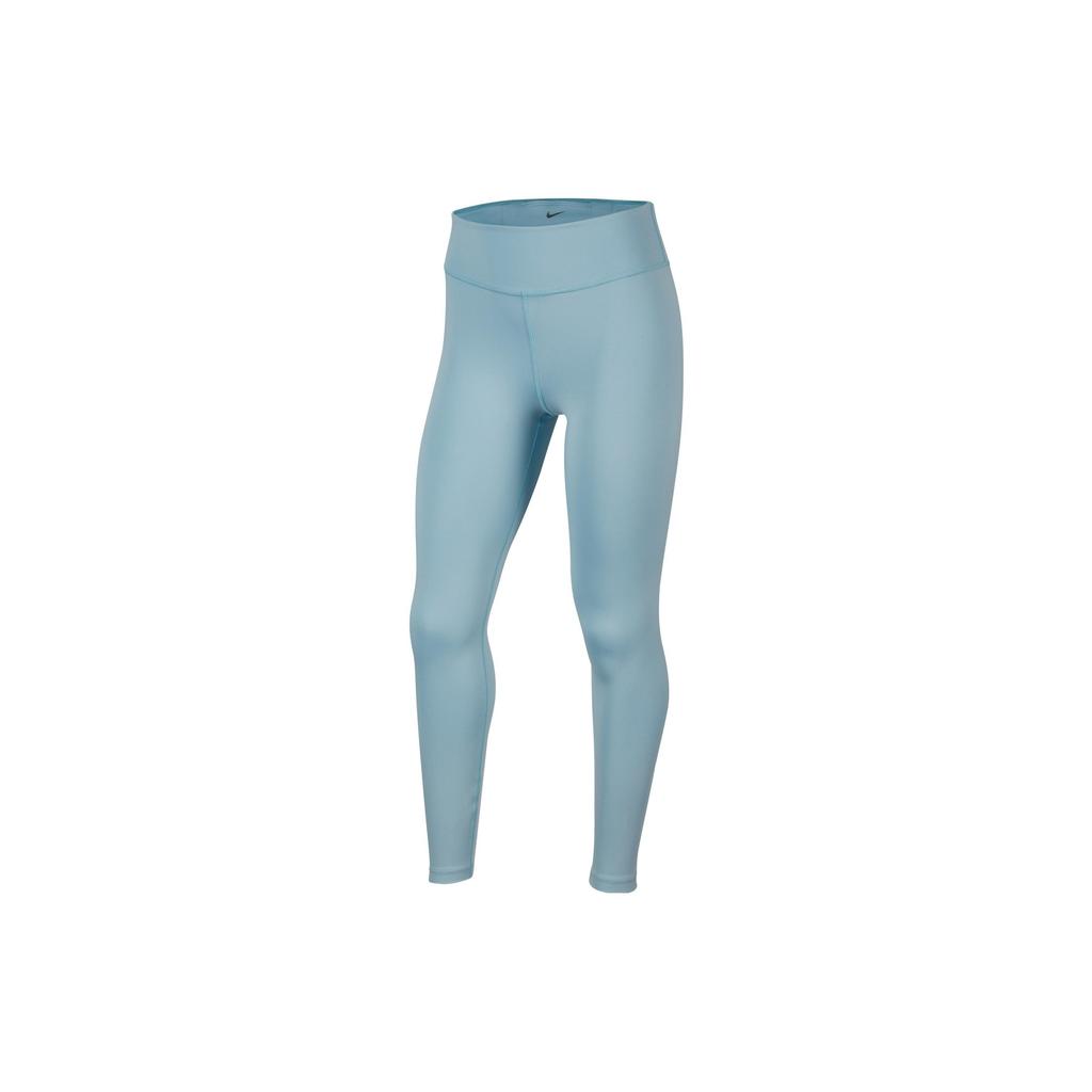 Nike Solid Logo Tight Knit Sports Pants Kids Bottoms Ocean-Blue DQ8836-442