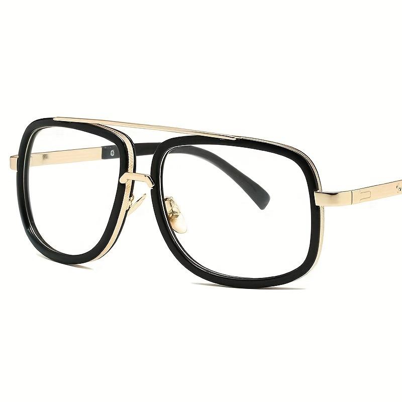 

Fashion Driving Sunglasses For Men S Sun Glasses Oval Metal Frame Shades Outdoor Casual Eyewear Square Sunglass Uv400 Glasses 1PC