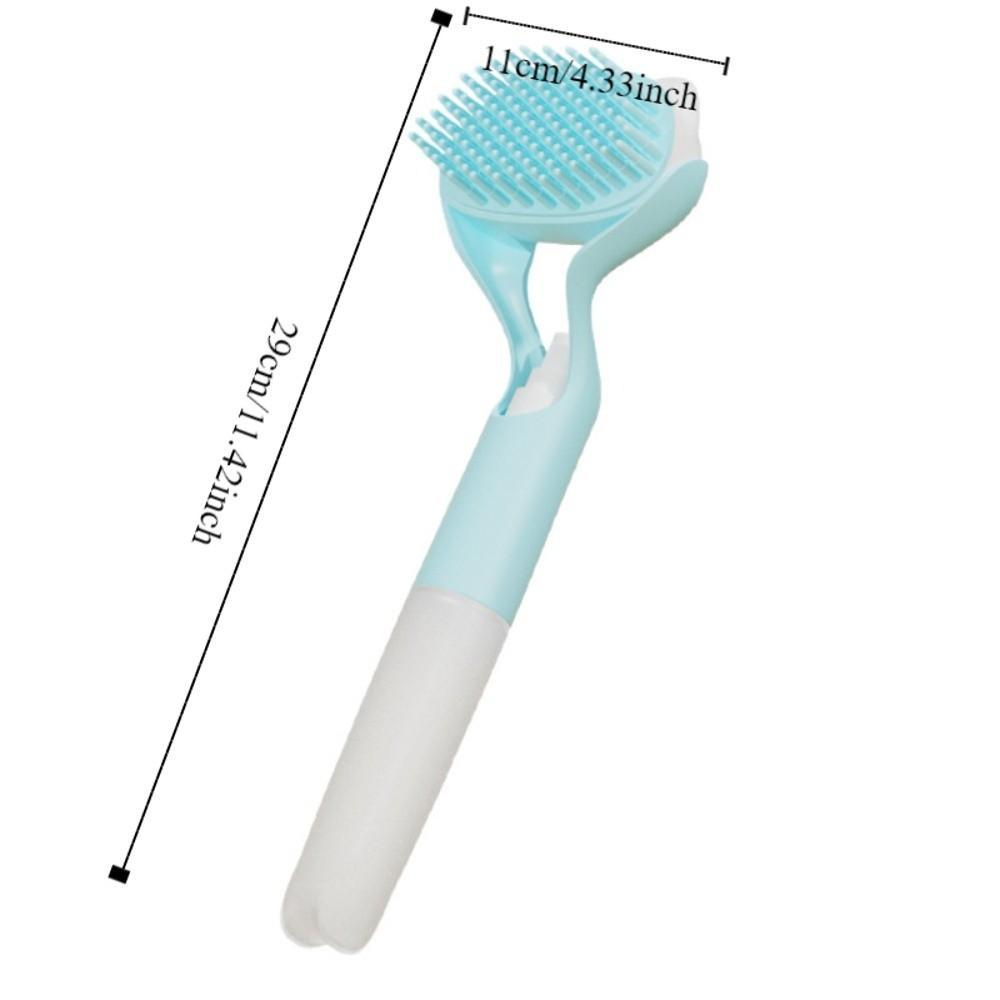3-in-1 Pet Bath Comb Press Spray Soft Bristle Cat Grooming Brush Detachable with A Spray Bottle Pet Cleaning Comb