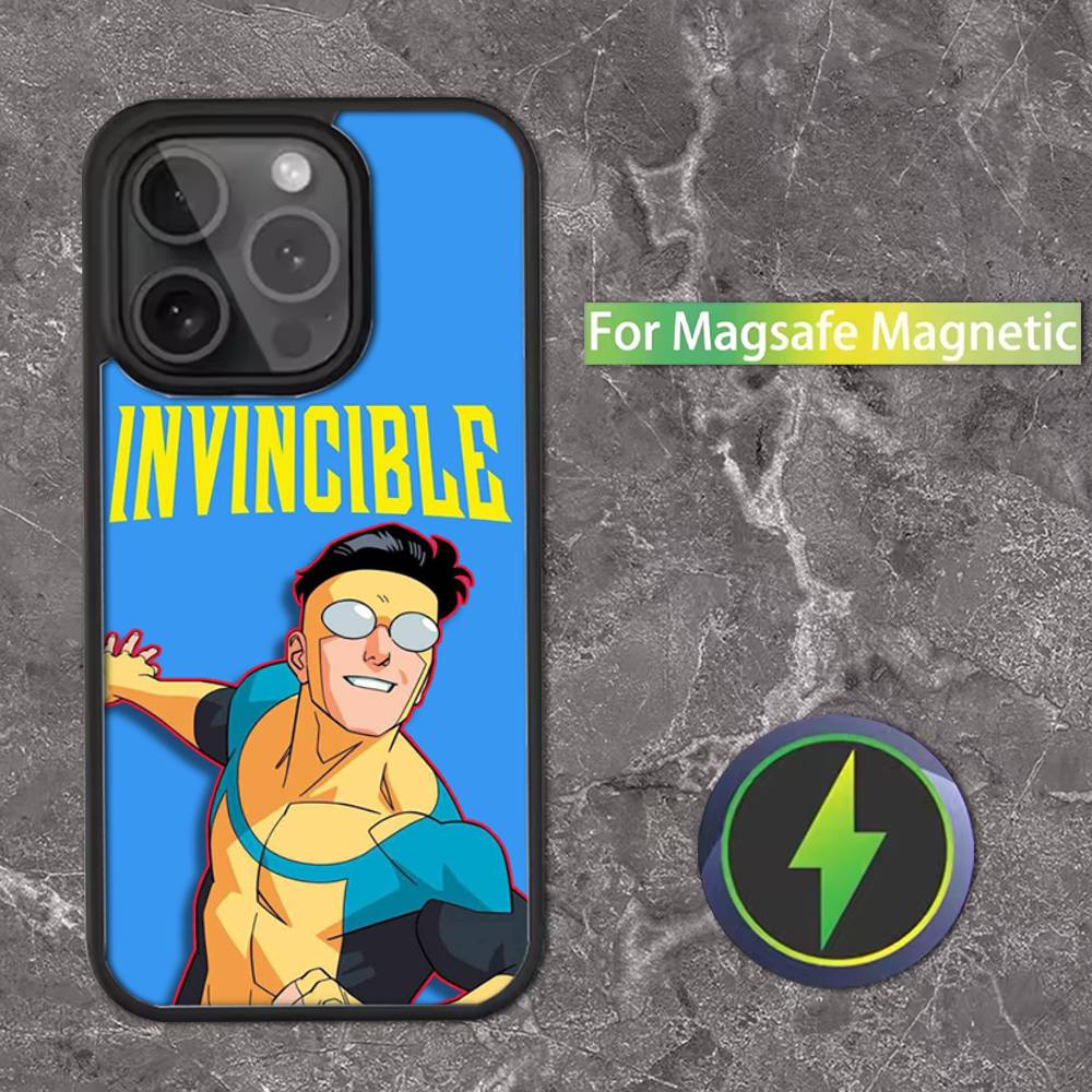 Invincible Mark Atom Eve Phone Case For iPhone 16,15,14,13,12,11,Pro,Max,Plus,Mini,SE Magsafe Magnetic Wireless Charging