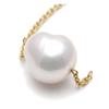 Collier - Pearls &amp; Colors - Perle de Culture d'Eau Douce Baroque - Perle Blanche - Or Jaune 375/1000 - Qualité AAA+ - Femme