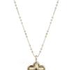 Invisible collage HUG BLOOM NECKLACE_GOLD