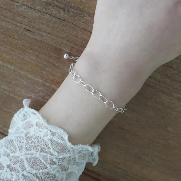 organic chain bracelet
