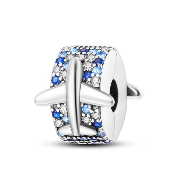 Fit Armbänder 925 Silber Bunte Charms Perlen Liebe Schmetterling Biene Blume Baumeln Für Diy Schmuck Geschenk Machen