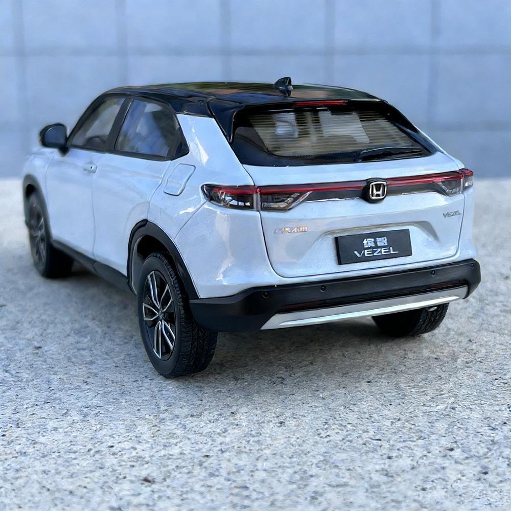 AFXW8 Die-cast 1:18 Scale Honda Vezel 2023 Suv Alloy Simulation Car Model Static Ornament Gift Toy Collection Decorative Souvenir