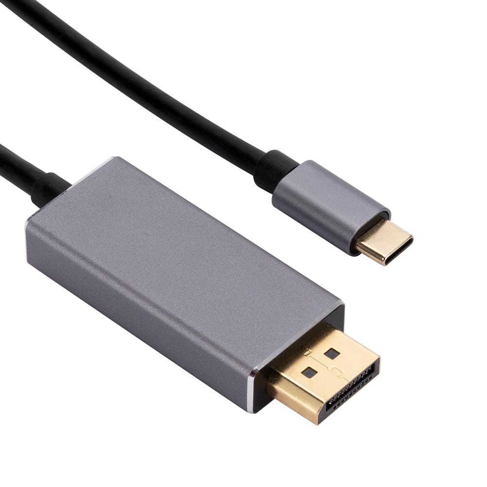 USB C To DisplayPort Cable 6ft (4K@60Hz, 2K@144/165Hz), Compatible with MacBook Pro/Air, iPad Pro/Air, iMac, Surface, Galaxy