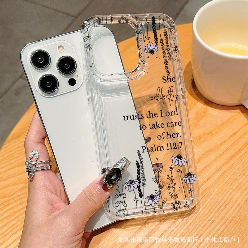 European and American style for iPhone Apple 11/12/13/14/15/16 Pro Max airbag anti-drop mobile phone case