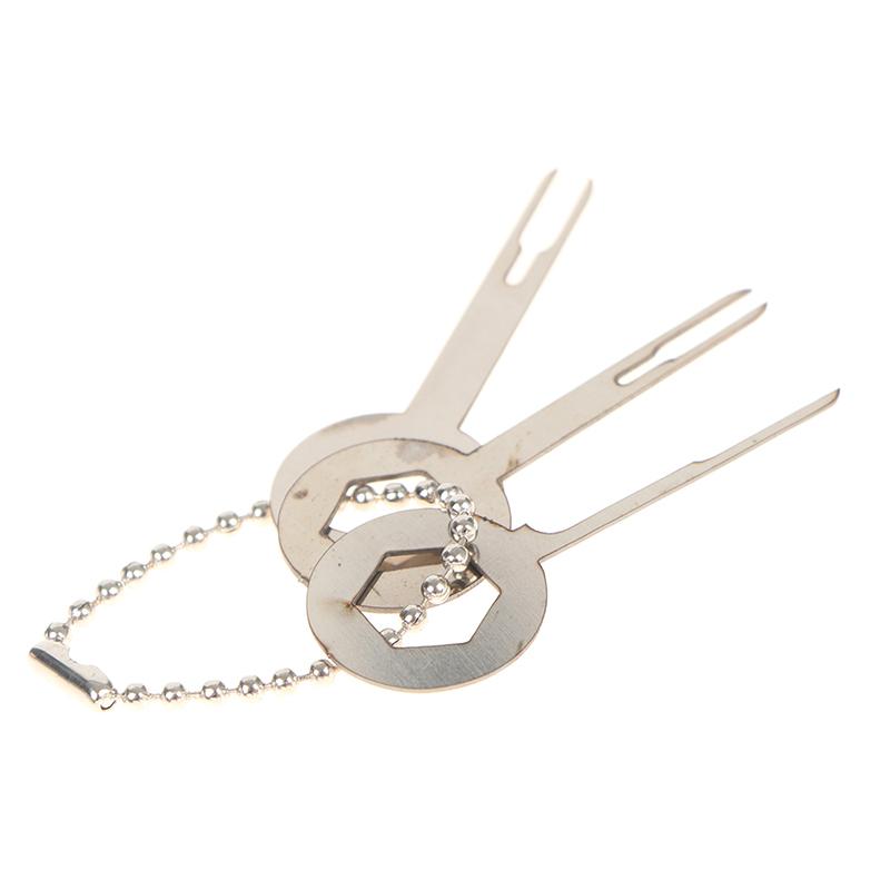 3Pcs/Set Car Terminal Removal Tool Kit Automotive Pin Extractor Remove Tool