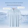 Hengyuanxiang Men's Ice Silk Business Casual Polo Shirt