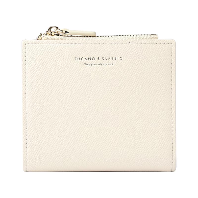 TUCANO Women's Genuine Leather Short Wallet & Card Holder