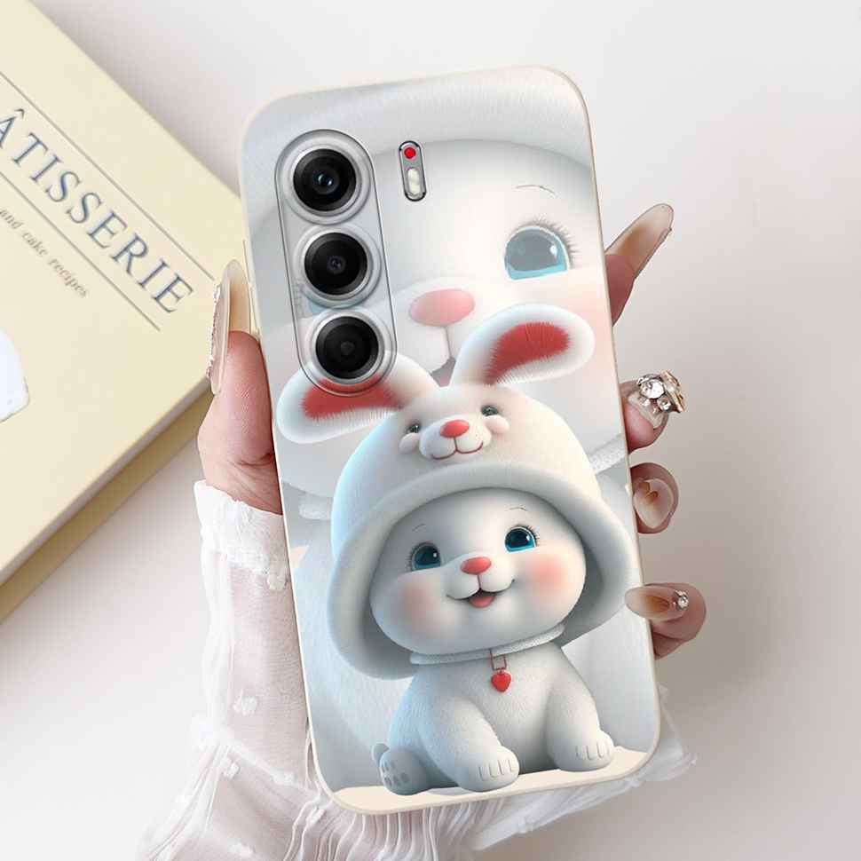 For Tecno Camon 40 Pro 5G 6.78" Case Cartoon Panda Astronaut Soft Silicone Matte Cover For Tecno Camon 40PRO 5G Phone Shell