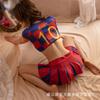Sexy Lingerie Soccer Babe Swimsuit Split Seduction Cheerleading Short Uniform Seduction Student Wear